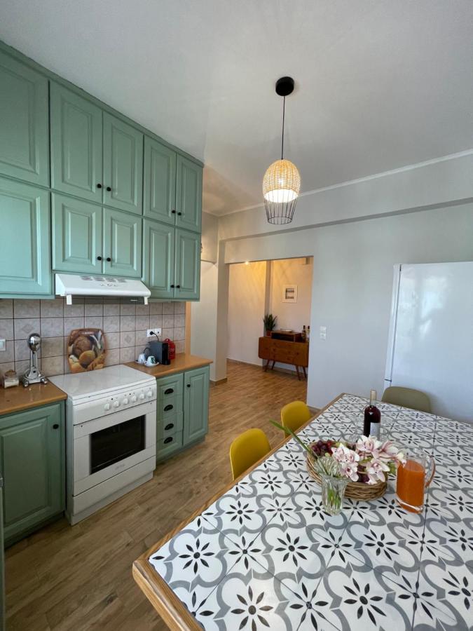 Cosy Apartment With Sea View Close To The Beach Nikiana Exterior photo