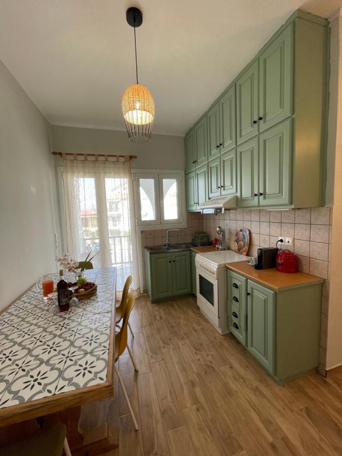 Cosy Apartment With Sea View Close To The Beach Nikiana Exterior photo
